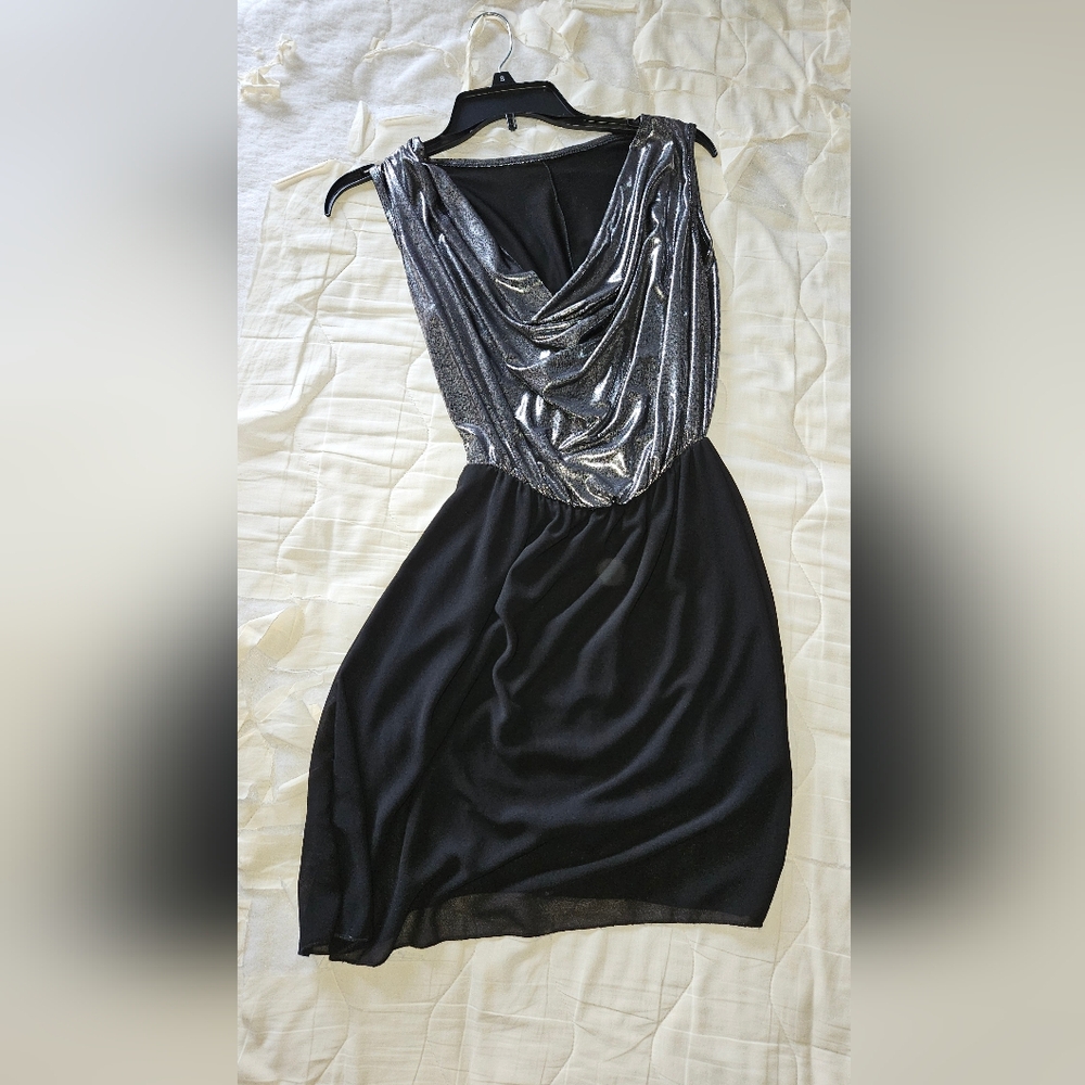 2010s Cowl Neck Party Dress